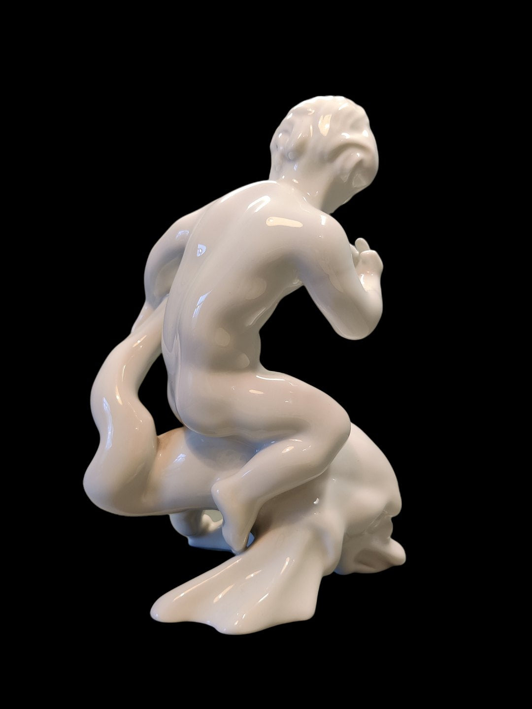 B&G boy on dolphin. From Kai Nielsen's ocean universe.