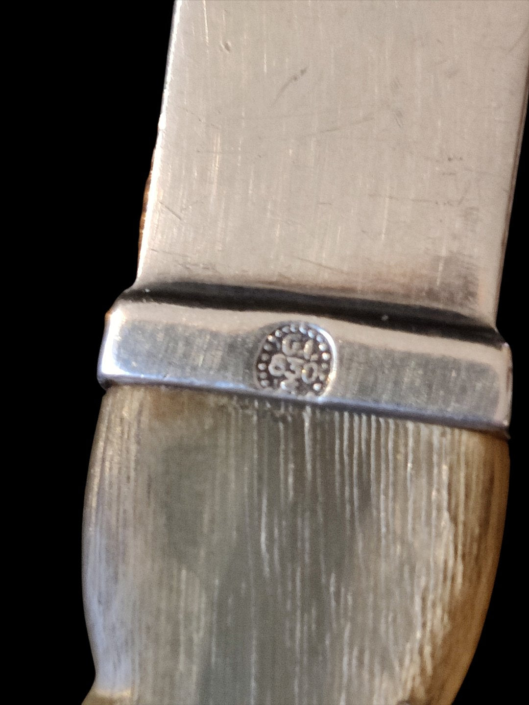 Georg Jensen spejlægske fra Pyramide serien.