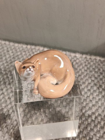 Very rare miniature fox from Royal Copenhagen