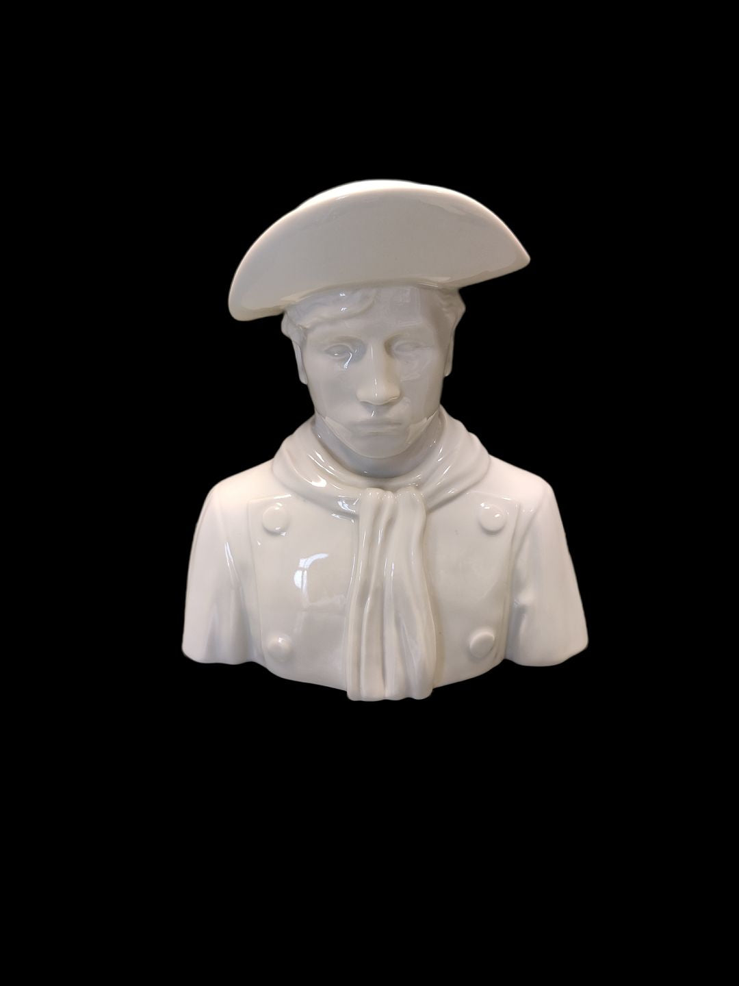 Royal Copenhagen The Chimney Sweep bust of HMD Margrethe II.